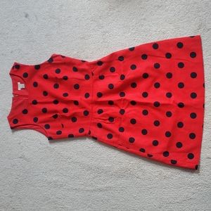 J Crew polka dot dress